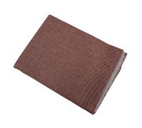 Chrees Paño para Parrilla de Altavoz, Tejido de Poliéster de 150x50 Cm para Protección contra el Polvo y Calidad de Sonido, con Diseño Elástico para Altavoces de Escenario de Cine en (Café)