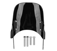 Chrees Parabrisas delantero irrompible de PMMA para motocicleta con soporte de montaña, deflector de viento para Scrambler 400 x 2023 hasta 2024, carenado para parabrisas, pantalla antiviento, color