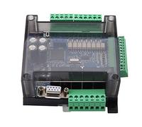 Chrees Placa de Control PLC FX3U-14MR Controlador Industrial Simple de 8 Entradas y 6 Salidas para Plantas de Fabricación