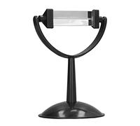 Chrees Prisma Triangular de Vidrio óptico, División de Luz Precisa para Enseñanza de Física, Color Negro
