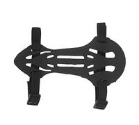 Chrees Protectores de Brazo de Tiro con , Ajustable, Seguro, Transpirable, Protector de Brazo de Recurvo de Goma SPG con 2 Hebillas, 2 Correas, para Niños, Adolescentes, (Negra)
