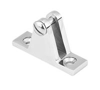 Chrees Soporte para bisagra de cubierta, de acero inoxidable, compatible con bimini top, hardware de ajuste