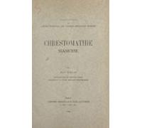 Chrestomathie Siamoise (ebook)