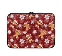 Chririnla Lovely Gingerbread Man - Funda protectora suave para laptop de 10 a 17 pulgadas, bolsa delgada para viajes de negocios, 13 pulgadas