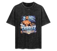 Chris Benoit The Crippler Popular Wrestler Sports Fan Men's T-Shirt Unisex Black Cotton Hip Hop Print tee Shirts 3XL
