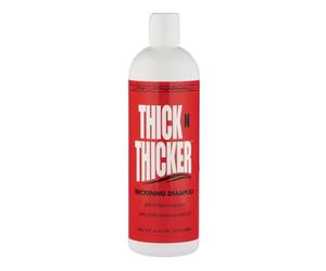 Chris Christensen Thick N Thicker Shampoo - Champú profesional para perros para pieles voluminosas y densas, cuidado de limpieza profunda y generoso tamaño de almacenamiento, 473 ml