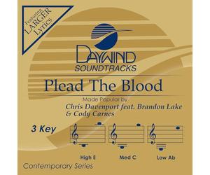 Chris Davenport feat. Brandon Lake & Cody Carnes - Plead The Blood [Accompaniment/Performance Track]