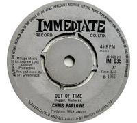 CHRIS FARLOWE - OUT OF TIME VINYL 7"[IMO35] 1966 CHRIS FARLOWE