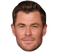Chris Hemsworth (Stubble) Big Head. Máscara más grande que la vida.