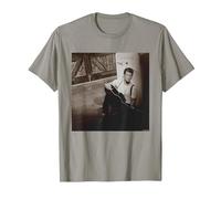 Chris Isaak Wicked Game Cantante Pop de Simon Fowler Camiseta, Hombre, Pizarra, M