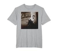 Chris Isaak Wicked Game Cantante Pop de Simon Fowler Camiseta, Hombre Tallas Grandes, Gris Jaspeado, 3X Alto