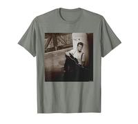 Chris Isaak Wicked Game Cantante Pop de Simon Fowler Camiseta, Hombre, Verde Militar Jaspeado, 3XL