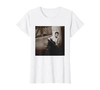Chris Isaak Wicked Game Cantante Pop de Simon Fowler Camiseta, Mujer, Blanco, S