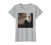 Chris Isaak Wicked Game Cantante Pop de Simon Fowler Camiseta, Mujer, Gris Jaspeado, 3XL