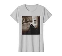 Chris Isaak Wicked Game Cantante Pop de Simon Fowler Camiseta, Mujer, Plata, S