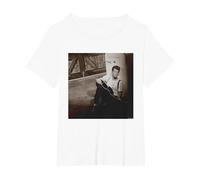 Chris Isaak Wicked Game Cantante Pop de Simon Fowler Camiseta, Mujer Tallas Grandes, Blanco, 3XL Grande