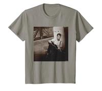 Chris Isaak Wicked Game Cantante Pop de Simon Fowler Camiseta, Niños, Pizarra, 3 años