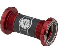 Chris King Eje de pedalier ThreadFit 30 rojo BSA