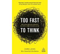 Chris Lewis Too Fast to Think (Tapa blanda) (Importación USA)