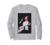 Chris Martin Coldplay Glastonbury 2000 Por Andy Willsher Manga Larga