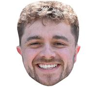 Chris Michael Dixon (Beard) Mascaras de Personajes Famosos, Caras de Carton