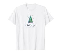 Chris Rea Driving Home For Christmas, Christmas Tree White Camiseta