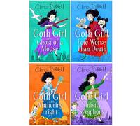 Chris Riddell Goth Girl Collection 4 Books Set (Goth Girl and the Ghost of a Mouse, Goth Girl and the Fete Worse Than Death, Goth Girl and the Wuthering Fright,Goth Girl and the Sinister Symphony)