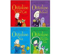 Chris Riddell Ottoline Collection 4 Books Set ( Books 1 To 4 )