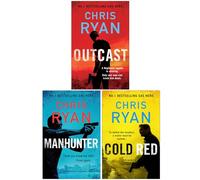 Chris Ryan Collection 3 Books Set (Outcast, Manhunter & [Hardcover] Cold Red)