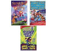 Chris Smith And Greg James 3 Books Collection Set (Frankie Best Hates Quests, Clarity Jones and the Magical Detective Agency, Super Ghost)