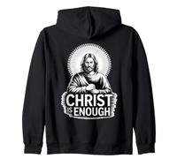 Christ Is Enough Sudadera con Capucha
