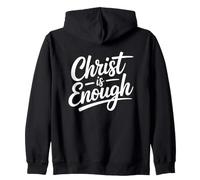 Christ Is Enough Sudadera con Capucha