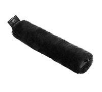 CHRIST Protector de muserola de Piel de Cordero Cobertura para cabezada o Cabestro del Caballo Talla única (28 cm) en Color Negro