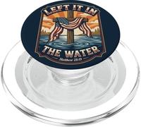 Christian American Baptism Let It In The Water Matthew 28 PopSockets PopGrip para MagSafe