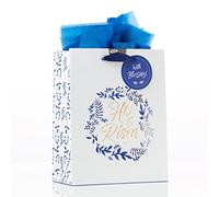 Christian Art Gifts - Bolsa de regalo de Pascua con papel de seda para mujeres y hombres