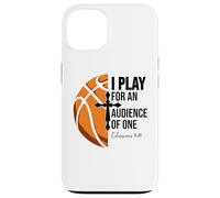 Christian Basketball Scripture 23 God Basketball Bible Verse Carcasa para iPhone 13