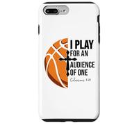 Christian Basketball Scripture 23 God Basketball Bible Verse Carcasa para iPhone 7 Plus/8 Plus