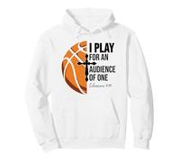 Christian Basketball Scripture 23 God Basketball Bible Verse Sudadera con Capucha