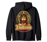 Christian Believe Jesucristo Fe Salvador Diseño Sudadera con Capucha