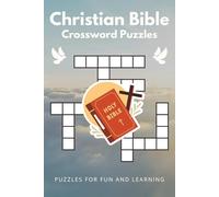 Christian Bible Crossword Puzzles: Crosswords with Easy to Read Print about the Bible, Christianity, Jesus and more! | 6x9 inches, 120 pages | 60 ... Stimulate Your Mind, or Give as a Gift