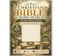 Christian Bible No Reverse Word Search: A Peaceful Large Print Puzzle Book with Easy-to-Follow Word Searches, No Backward or Upside-Down Words, and ... Fun (No Reverse Word Search Books)