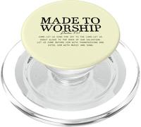 Christian Bible Verse Collection, Made for Worship PopSockets PopGrip para MagSafe