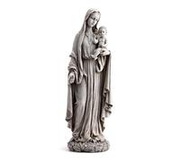 Christian Brands Estatua de jardín de Nuestra Señora de la Gracia y el Bebé Jesús de 58.4 cm