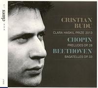 Christian Budu joue Chopin et Beethoven : Oeuvres pour piano.