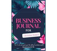 Christian Business Journal for Women with Inspirational Scriptures, Write do Prayer Request & Note-Taking
