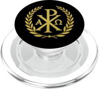 Christian Chi Rho - Símbolos católicos Jesús PopSockets PopGrip para MagSafe