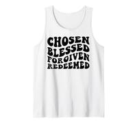 Christian Chosen para Hombres, Mujeres y niños Que aman a Dios Camiseta sin Mangas