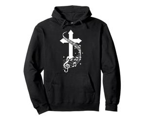 Christian Christian Jesucristo Coro Coro de música cantante majestuoso Dios Himno orquestal clásico Canción del Alma Sudadera con Capucha