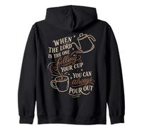 Christian Coffee Faith Cita Humor matutino para creyentes Sudadera con Capucha