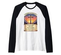 Christian Cook Chef Cocinar Es Mi Ministerio Dios Jesucristo Camiseta Manga Raglan
